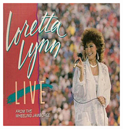 Loretta Lynn live recording cover